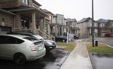 A home for sale on Conarty Cres. in Whitby, Ont., is photographed photographed on Jan 4, 2023. 
