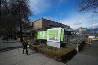 Vancouver Community College's Broadway campus is seen in Vancouver, on Wednesday, March 1, 2023. Darryl Dyck/The Globe and Mail