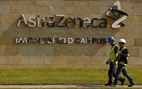 FILE PHOTO: A sign is seen at an AstraZeneca site in Macclesfield, central England May 19, 2014. REUTERS/Phil Noble/File Photo