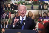 FILE PHOTO: U.S. President Joe Biden delivers remarks about the student loan forgiveness program from an auditorium on the White House campus in Washington, U.S., October 17, 2022. REUTERS/Leah Millis/File Photo