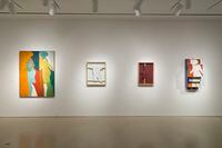 Michael Snow's Walking Woman series. Installation view of Early Snow: Michael Snow 1947-1962, 2020. Photo: Robert McNair