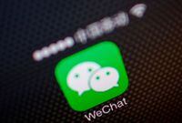 The WeChat app icon in Beijing, on Dec. 5, 2013.