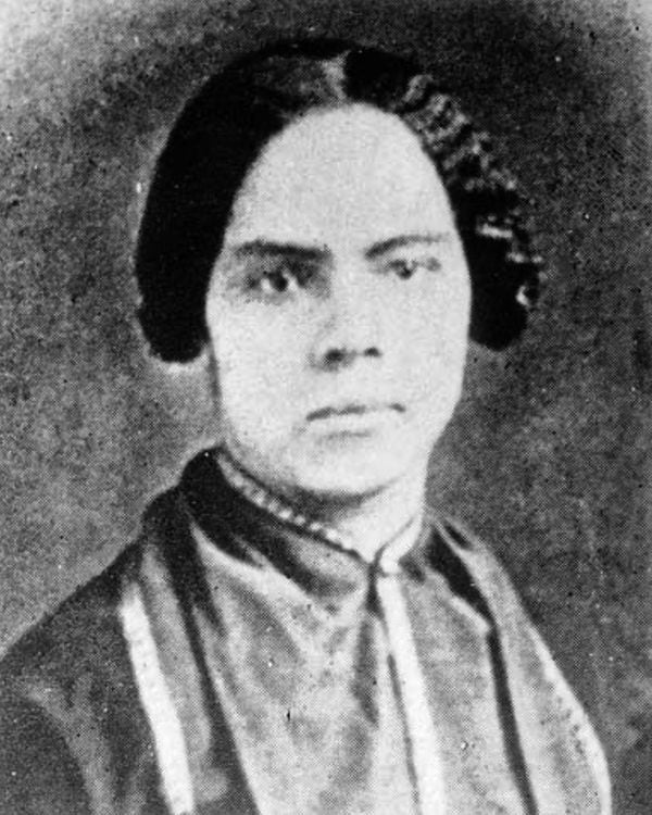 Mary Ann Shadd Cary (1823-1893) was a writer, an educator, a lawyer, an abolitionist and the first African-American woman in North America to edit and publish a newspaper. Studio portrait taken, c. 1855-1860. Born to free parents in Delaware, a slave state, Mary Ann Shadd was the eldest of 13 children. She was educated by Quakers and later taught throughout the northeastern United States, including New York City. Following in the footsteps of her activist parents, whose home was a safe house (or “station”) on the Underground Railroad, Shadd pursued community activism upon settling in Canada in 1850. In 1856, she married Thomas F. Cary, a Toronto barber who was also involved with the Provincial Freeman, the anti-slavery newspaper she had founded. The couple had a daughter named Sarah and a son named Linton. After spending the first few years of the American Civil War as a schoolteacher in Chatham, Ontario, Mary Ann Shadd, now a widow, returned to the United States and began work as a recruitment agent for the Union Army. Later, she moved to Washington, DC, where she worked as a teacher. Years after, Shadd pursued law studies at Howard University and in 1883 became one of the first Black women to complete a law degree. Credit: Library and Archives Canada,