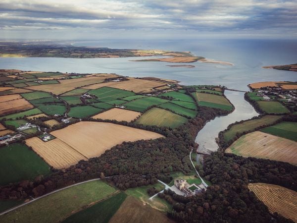 The patchwork countryside of County Wexford, Ireland's 'Model County' (Courtesy Celtic Routes, Fáilte Ireland)