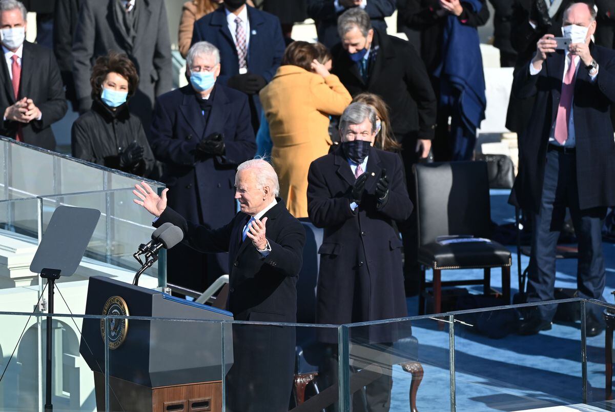 Opinion: Bidenâ€™s inauguration was meant to signal U.S. renewal. The world isnâ€™t ready to believe it