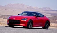 The 2023 Nissan Z near Las Vegas, Nev. in May 2022. This is the seventh generation of Z cars since the original 1970 240Z